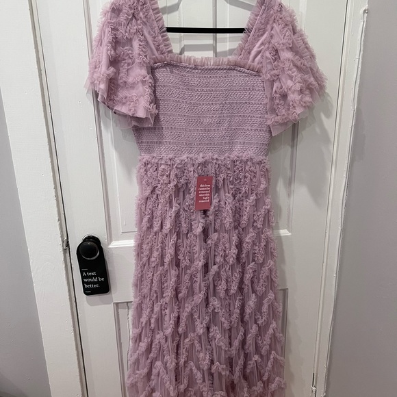 Ivy City Co Cloud Nine Dress, Pink (size large) - Picture 3 of 5